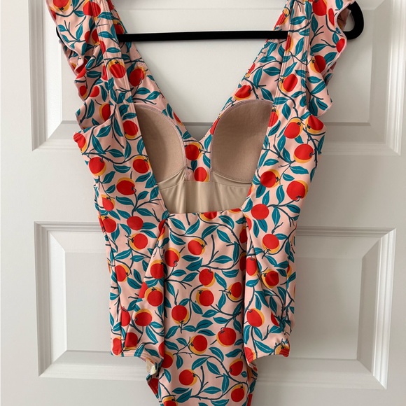 Summersalt x Rifle Paper Co Ruffle Backflip swim - Picture 2 of 4